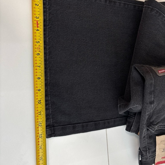 Levi’s women's 94 Baggy Wide Leg Jeans Black Size-31X31 New W Tag 100% cotton - Picture 9 of 15